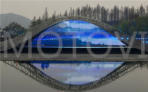 全息幻影成像安裝調(diào)試現(xiàn)場(chǎng)